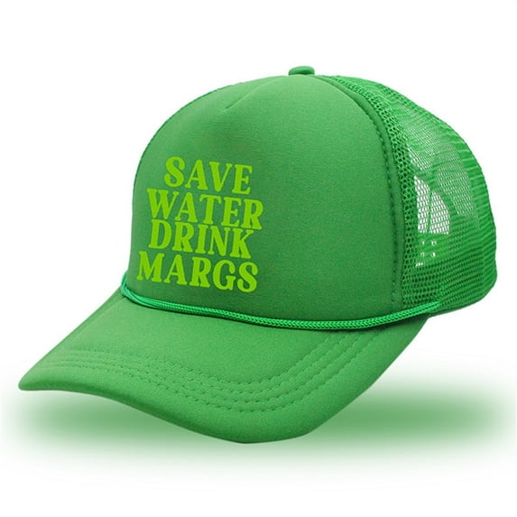 Baqcunre Cowboy Hat, Water Drink Margs Trucker Hat Trendy Vintage Funny Cute Graphic Country Tequila Beer Hat Women Men, Cowgirl Hat, Cowboy Hats for Women, Cowboy Hat Men