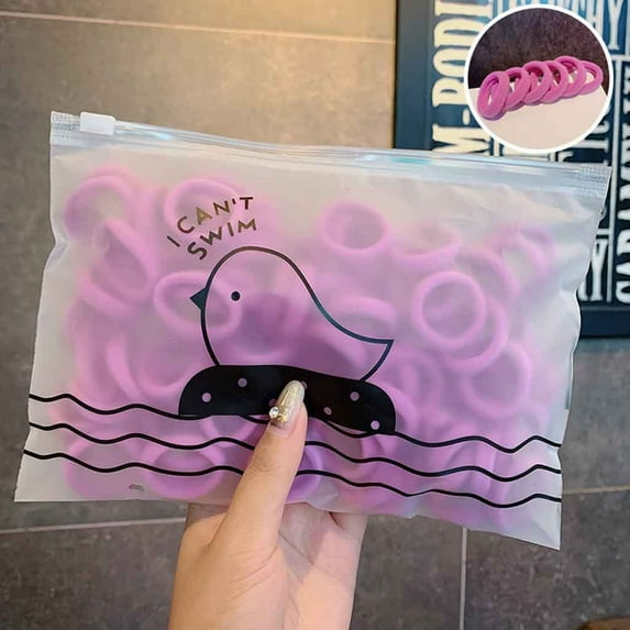 Baqcunre Clearance! Hair Accessories for Women, Bands Kids Rubber Ponytail Pcs Colorfull Hair 50/100 Accessories Girls Elastic Headband, Hair Bows, Hair Ties, Headbands for Women