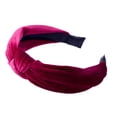 thumbnail image 1 of Baqcunre Clearance! Hair Accessories for Women, Wide Band Velvet Women's Color Hair Headband Solid Side Exotic Hairband Headband, Hair Bows, Hair Ties, Headbands for Women, 1 of 2