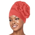thumbnail image 1 of Baqcunre Clearance! Hats for Women, Womens Large Elastic Solid Comfort Flat Hat Monochrome Stacked Hat for Women,, 1 of 4