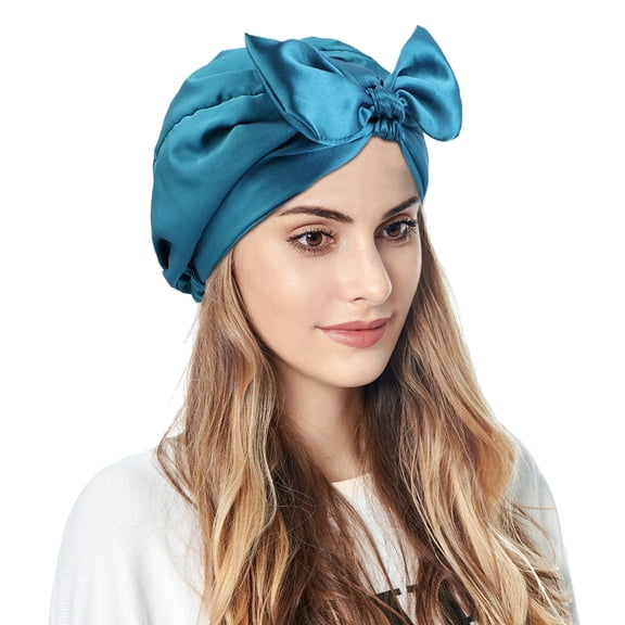 Baqcunre Clearance! Headbands for Women, Women Muslim Turban Hatbow Hair Bonnet Head Scarf Wrap Cover, Bandanas for Women, Bandanas for Men