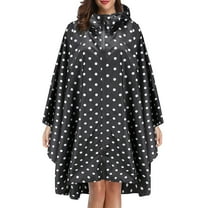 Baqcunre Raincoat for Women, Rain for Adults Jacket with Pockets Fashion Teens Raincoat Coat Hooded Unisex Umbrella, Raincoat for Men, Girls Raincoat
