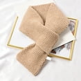 thumbnail image 1 of Baqcunre Scarf for Women, Ladies Winter Scarf Classic Solid Color Warm Soft Thick Knit Wool Scarf,, 1 of 3
