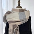 thumbnail image 1 of Baqcunre Scarf for Women, Women Fall Winter Scarf Classic Scarf Warm Soft Large Blanket Wrap Shawl Scarves,, 1 of 3