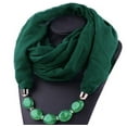 thumbnail image 1 of Baqcunre Scarf for Women, Women Necklace Pendant Scarf Ethnic Soft Necklace Scarf,, 1 of 2