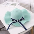 thumbnail image 1 of Baqcunre Sun Hats for Women, Hat Cap Bowknot Sun Women Beach Big Hats Floppy Folding Summer Wide Baseball Caps, Sun Hats for Men, Sun Hats for Women Uv Protection, 1 of 2