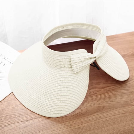 Baqcunre Clearance! Sun Hats for Women, Sun Visor Hats for Women Wide Brim Visors Womens Foldable Beach Visors Summer Roll Up Beach Hat, Sun Hats for Men, Baby Sun Hat