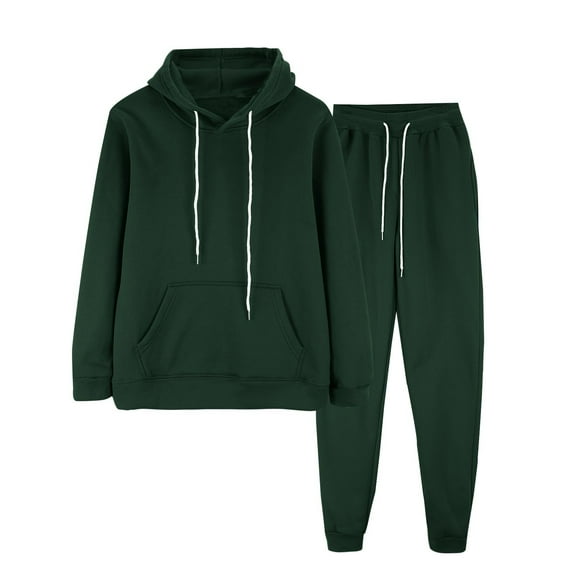 Baqcunre Sweatsuits Women 2 Piece Outfit,Sweatpants And Sweatshirt Set for Women 2 Piece Tracksuit Outfits Hoodie Sweatshirt And Jogging Sweatpants Suit Green