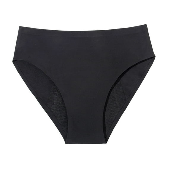 Baqcunre Swim Pants for Women,Women's Menstrual Physiological Swimming Leak Proof 4 Layer Menstrual Bikini Swim Bottoms Underwear Black