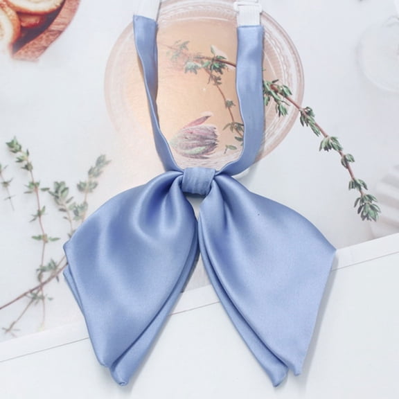 Baqcunre Clearance! Ties for Men, Women's Double Layer Bow Tie Bow Flower New Featherless Root Japanese College Solid Color Bright Face Bow Tie, Mens Ties, Bow Ties for Men