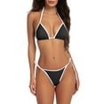 thumbnail image 1 of Baqcunre Tween & Women's Bikini Sets: Chest Pad Included, Two-Piece Swimsuits, 1Pc Swimsuit + 1Pc Panties White L, 1 of 5
