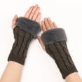 thumbnail image 1 of Baqcunre Warm Gloves, Thermal Gloves for Women Warm Glove Windproof Elastic Texting Black Gloves Women Warm Lined Gloves Warm Thermal Outdoor Gloves, Knitted Gloves, Heating Gloves, 1 of 5