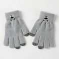 thumbnail image 1 of Baqcunre Warm Gloves, Women Winter Screen Gloves Warm Knit Gloves Elastic Cuff Winter Men Texting Gloves, Knitted Gloves, Heating Gloves, 1 of 8