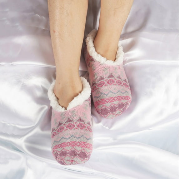 Baqcunre Warm Socks for Women, Women Winter Floor Socks Plush Warm Indoor Household Socks, Warm Socks for Men, Comfy Socks Women Fuzzy Warm, Womens Warm Socks