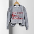 thumbnail image 1 of Baqcunre Crewneck Sweatshirts Do Everything In Love Print Sweatshirt Crew Neck Shirt Pullover Sweatshirt(Grey S-XXL),Womens Sweatshirt Womens Tops Valentine'S Day Shirts For Women, 1 of 4