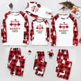 thumbnail image 1 of Baqcunre Family Christmas Pajamas Matching Sets,Christmas Pajamas Big Headed Print Pjs Plaid Long Sleeve Tops And Pants Sleepwear （Kid） Lounge Set,Kids Christmas Pajamas Christmas Pajamas 6-7Y, 1 of 4
