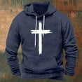 thumbnail image 1 of Baqcunre Fashion Casual Men'S I Can'T But I Know A Guy Casual Hoodie,L,Hoodies For Men,Mens Sweatshirt,Graphic Hoodie,Men'S Fashion Hoodies & Sweatshirts,Mens Fashion,Navy, 1 of 3