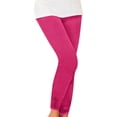 thumbnail image 1 of Baqcunre Fleece Lined Leggings Women Fashionable Fall And Winter Stretch Pleated Bottoming Pants Leggings Tight Elastic Ladies Bottoming Pants Leggings for Women Thermal Underwear for Women, 1 of 4