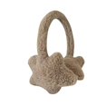 thumbnail image 1 of Baqcunre Fluffy Ear Muff for Women Plush Earmuffs Winter Earmuffs Women Men Cold Weather Ear Warmer, Cute Star Patterned Warm Ear Cushions, Ski Earmuffs, Outdoor Ear Protection Khaki One Size, 1 of 5