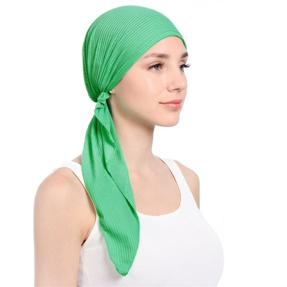 Baqcunre Headbands for Women, Cap Solid Headwear Hat Turban Women's Head Muslim Turban Cap Baseball Caps, Bandanas for Women, Bandanas for Men