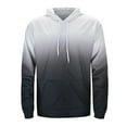 thumbnail image 1 of Baqcunre Hoodies For Men Men'S Fall Long Sleeved Hoodie Hooded Sweatshirt Tops Outdoor Sweatshirt Shirt Sweatshirts For Men Tops For Men Grey M, 1 of 2
