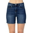 thumbnail image 1 of Baqcunre Jean Shorts Womens Women Mid Rise Ripped Stretchy Jeans Shorts Casual Denim Shorts Jeans for Women Denim Shorts Women, 1 of 8