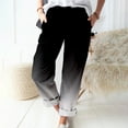 thumbnail image 1 of Baqcunre Linen Pants Women,Women's Printed Cotton And Linen Pockets Casual Fashion Pants,Womens Fashion,Pants For Women,Women'S Pants,Womens Clothes,Grey,L, 1 of 4