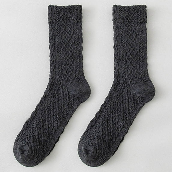 Baqcunre Long Socks Thigh High Cotton Socks, Women Autumn And Winter Matching Thickened Warm Mid Tube Socks Women Thick Socks, Socks for Women, Mens Socks