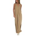 thumbnail image 1 of Baqcunre Maxi Dresses for Women 2024 Women's Summer Casual Dress Sleeveless V Neck Vent Maxi Loose Dress Boho Beach Long Sundress with Long Dress Dresses for Women 2024 Summer Dresses for Women 2024, 1 of 7