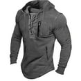 thumbnail image 1 of Baqcunre Men'S Fall Long Sleeved Hoodie Hooded Sweatshirt Tops Outdoor Sweatshirt Shirt,M,Hoodies For Men,Mens Sweatshirt,Mens Hoodies,Men'S Fashion Hoodies & Sweatshirts,Mens Fashion,Grey, 1 of 2