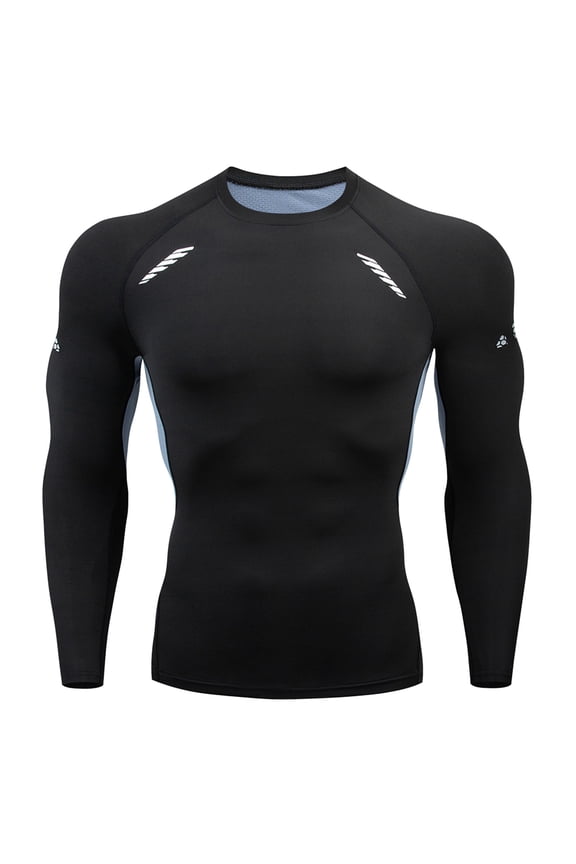 Men'S T-Shirts Mens Fitness Long Sleeve Running Sports T Shirt Men Muscle Athletic Gym Compression Clothes Sweatshirts For Men Tops For Men Dark Gray XXL