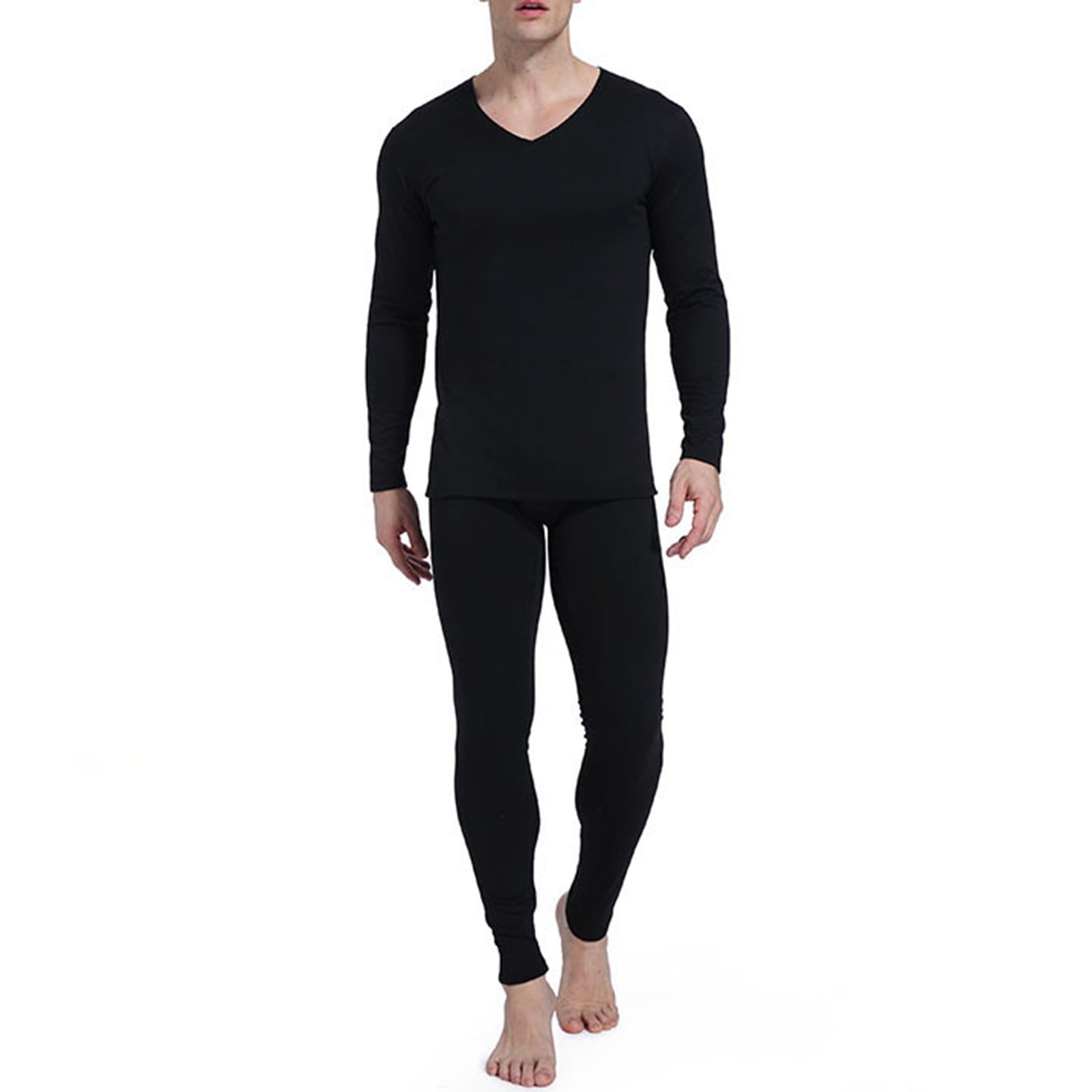 Baqcunre Men's Mens Milk Silk Constant Temperature Seamless Thermal