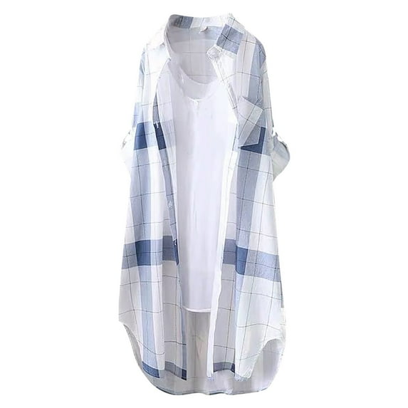 Baqcunre Shirts For Women Top Shirt For Women Short Sleeves Outdoor Ultra Soft Causal Tee Shirt Tops For Women 2023 Winter Coats For Women Blue L