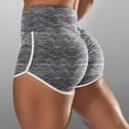 thumbnail image 1 of Baqcunre Shorts For Women Slip Compression Bike Shorts Yoga Workout Leggings Capris Pants Leggings For Women Workout Shorts Women Gym Shorts Women Grey S-5XL, 1 of 5