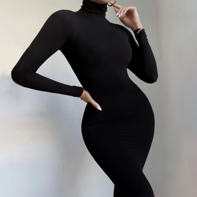 Baqcunre Solid Color Bodysuit With Long Sleeves And Velvet Yoga