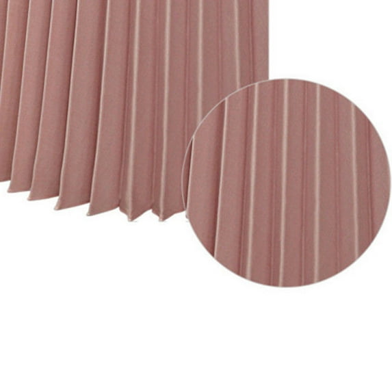 Baqcunre Solid Pleated Elegant Midi Elastic Waist Maxi Skirt Skirts For Fall 2023 Pleated Skirt Long Skirt Women Clothing Skirts For Women,Color Pink,Size XL