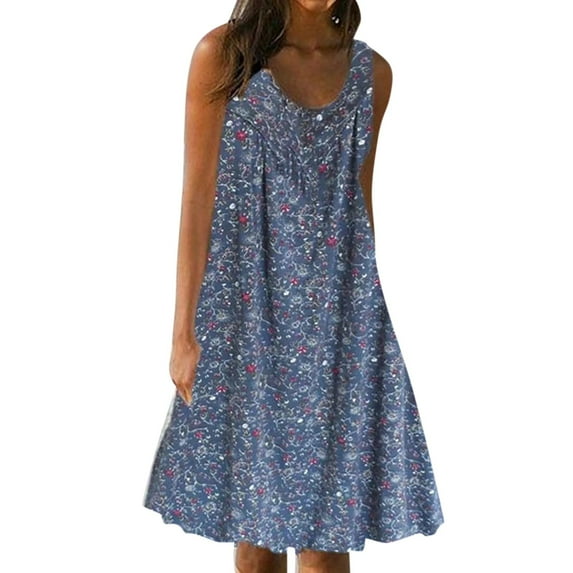 Baqcunre Sundresses For Women Plus Size Dress Contrast Colorblock Note Print Tied Front V Neck High Waisted A Line Midi Dress Summer Dresses 2023 Corset Dress Dark Gray Dress XL