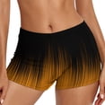 thumbnail image 1 of Baqcunre Swim Bottoms for Women Shorts, Womens Swimwear Ethnic Printed Bikini Bottom Swim Shorts 1Pc Swimming Shorts Yellow M, 1 of 7