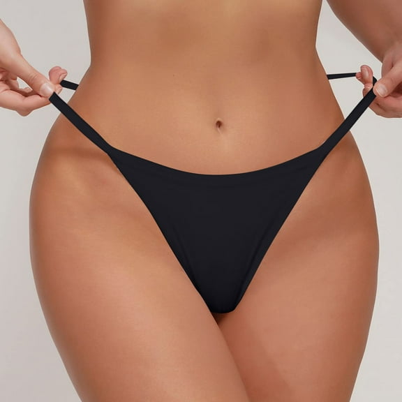 Baqcunre Swim Suits for Women 2024, Swimsuit Leggings Women's Bikini Anti Slip Briefs Thong Swimming Trunks, Bikini Sets for Women, High Waisted Bikini Sets for Women Black One Size
