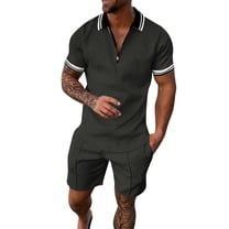 Baqcunre Track Suits For Men Set Men'S 3D Short Sleeve Suit Shorts Beach Tropical Hawaiianss Body Sports Shorts Suit Sports Suit Mens Outfits Tops For Men Bronze L