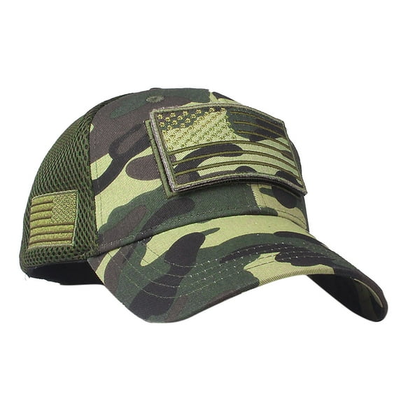 Baqcunre Trucker Hat Baseball Cap Spring And Summer Fashion Flag Hat Wash Old Letter Baseball Hat Cap For Men And Women Green