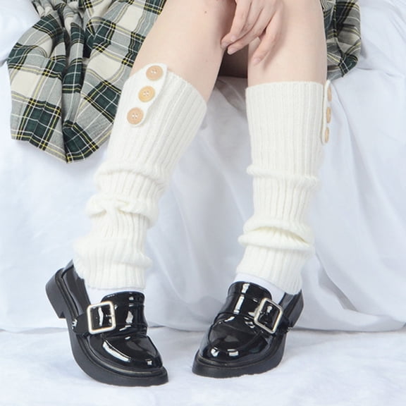 Baqcunre Warm Socks for Women, Winter Women Keep Warm Sock Mid Length Socks Knitting Warm Leggings Pile Socks Winter Cuff Ankle Heap Sock, Comfy Socks Women Fuzzy Warm, Mens Warm Socks
