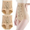 thumbnail image 1 of Baqcunre Women's Anion High Waist Lift Body Shaping Pants Womens Clothes Shapewear Tummy Control Tummy Control Underwear Womens Underwear,Beige,L, 1 of 8
