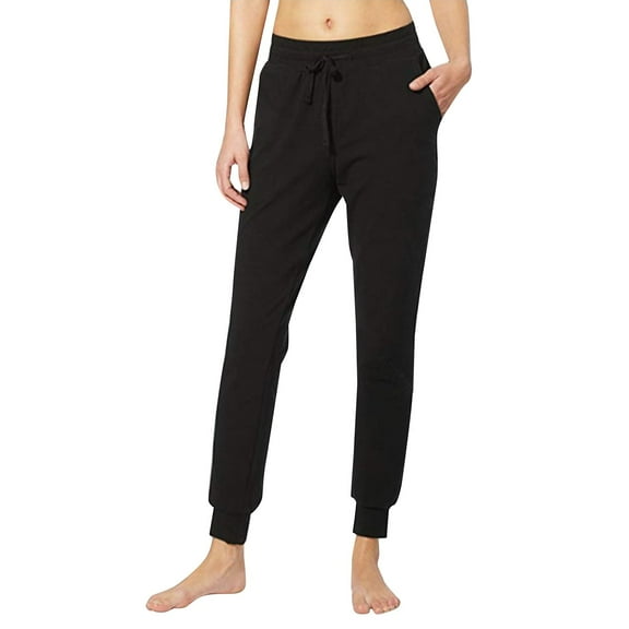 Baqcunre Womens Leggings,Solid Color Pants Yoga Jogging Pants Cotton Casual Sports Pants Casual Trousers Workout Leggings for Women,Yoga Pants Women Women's Pants Black S-3XL