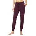 thumbnail image 1 of Baqcunre Womens Leggings,Solid Color Pants Yoga Jogging Pants Cotton Casual Sports Pants Casual Trousers Workout Leggings for Women,Yoga Pants Women Women's Pants Wine S-3XL, 1 of 5