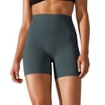 thumbnail image 1 of Baqcunre Womens Leggings,Women's Hip Lifting High Waisted Tummy Leggings Breathable Seamless Yoga Shorts,Pants For Women,Yoga Leggings,Workout Leggings For Women,Shorts For Women,Dark Gray,L, 1 of 5