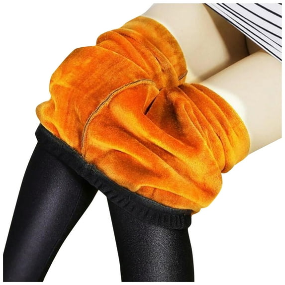 Baqcunre Womens Sweatpants Womens Faux Leather Leggings Stretch High Waisted Pleather Warm Pants Leggings For Women Pants For Women I 4XL