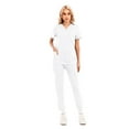 thumbnail image 1 of Baqcunre Womens Tops,Short Sleeve V-neck Tops+Pants Nursing Working Uniform with Pocket Set,Christmas Shirts for Women Nursing Tops Womens Long Sleeve Tops Womens Clothes Pink XXL, 1 of 9