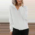 thumbnail image 1 of Baqcunre Womens Winter Coats Ladies Fashion Loose Knit Zipper Solid Color Striped Casual Jacket Womens Jacket Fall Outfits White M, 1 of 5