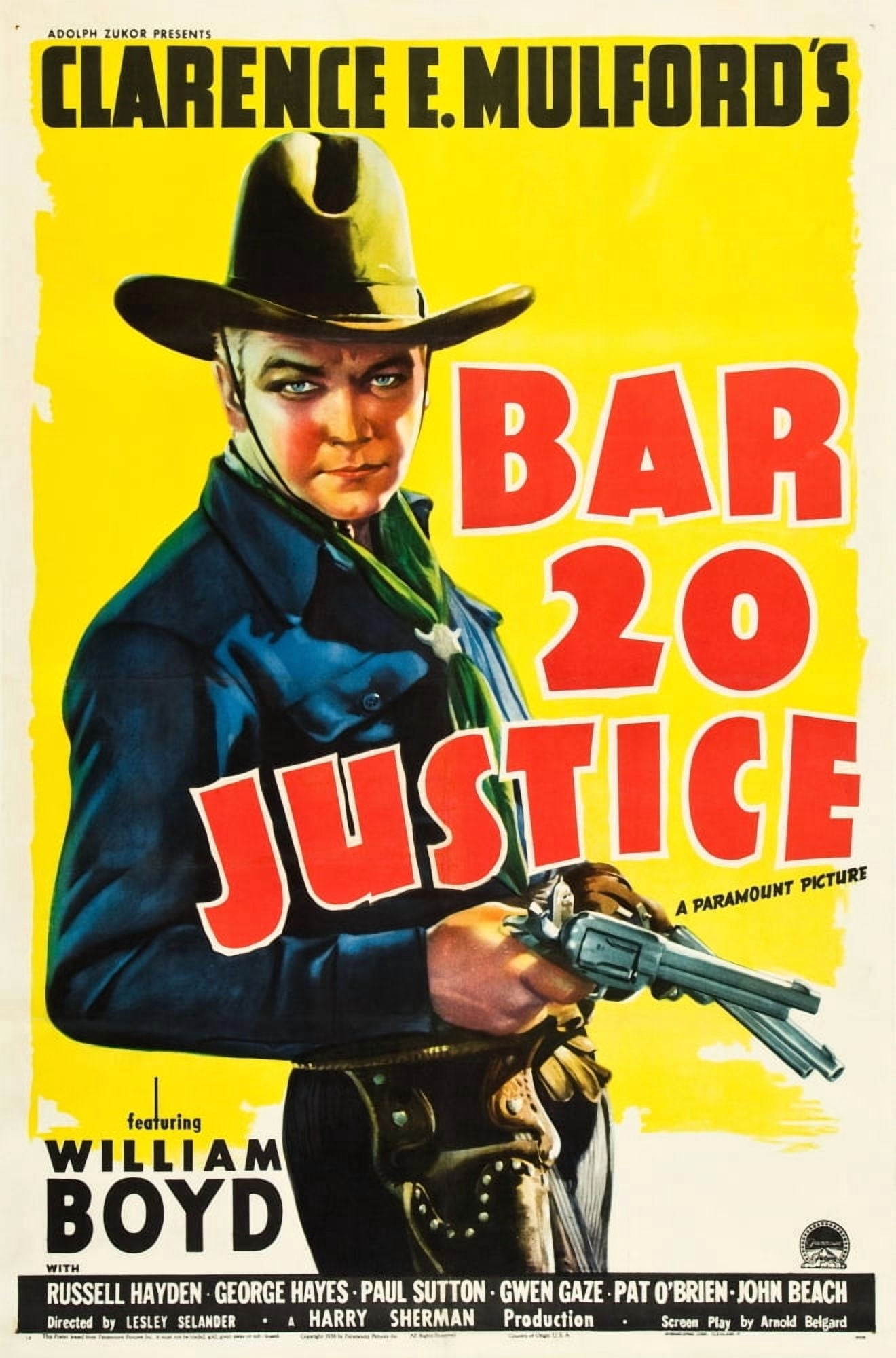 Bar 20 Canvas Art - (24 x 36)